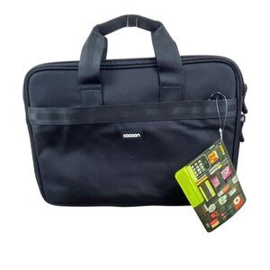Cocoon Black Ballistic Nylon With GRID-IT Organizer Expandable Laptop Case  Sz M